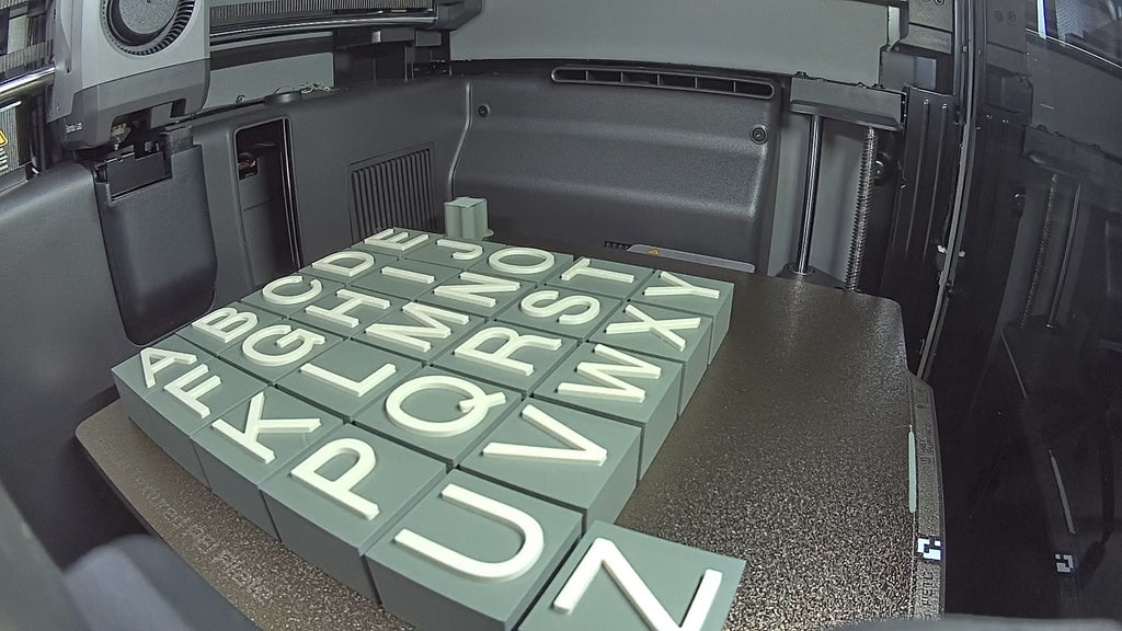 Klemmbuchstaben / Klemmbausteine Alphabet 26 Teile