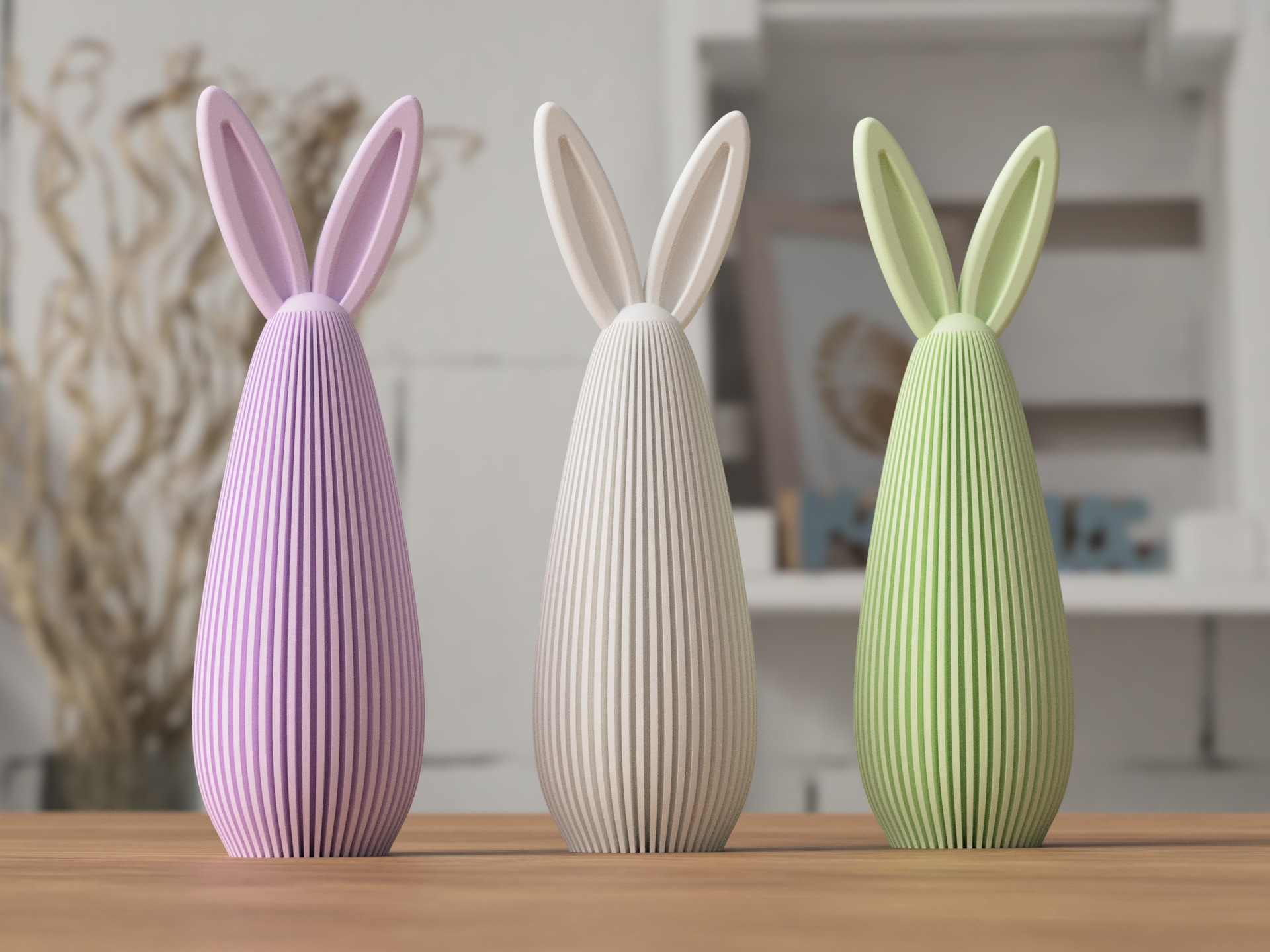 Moderner Osterhase im Scandi Stil