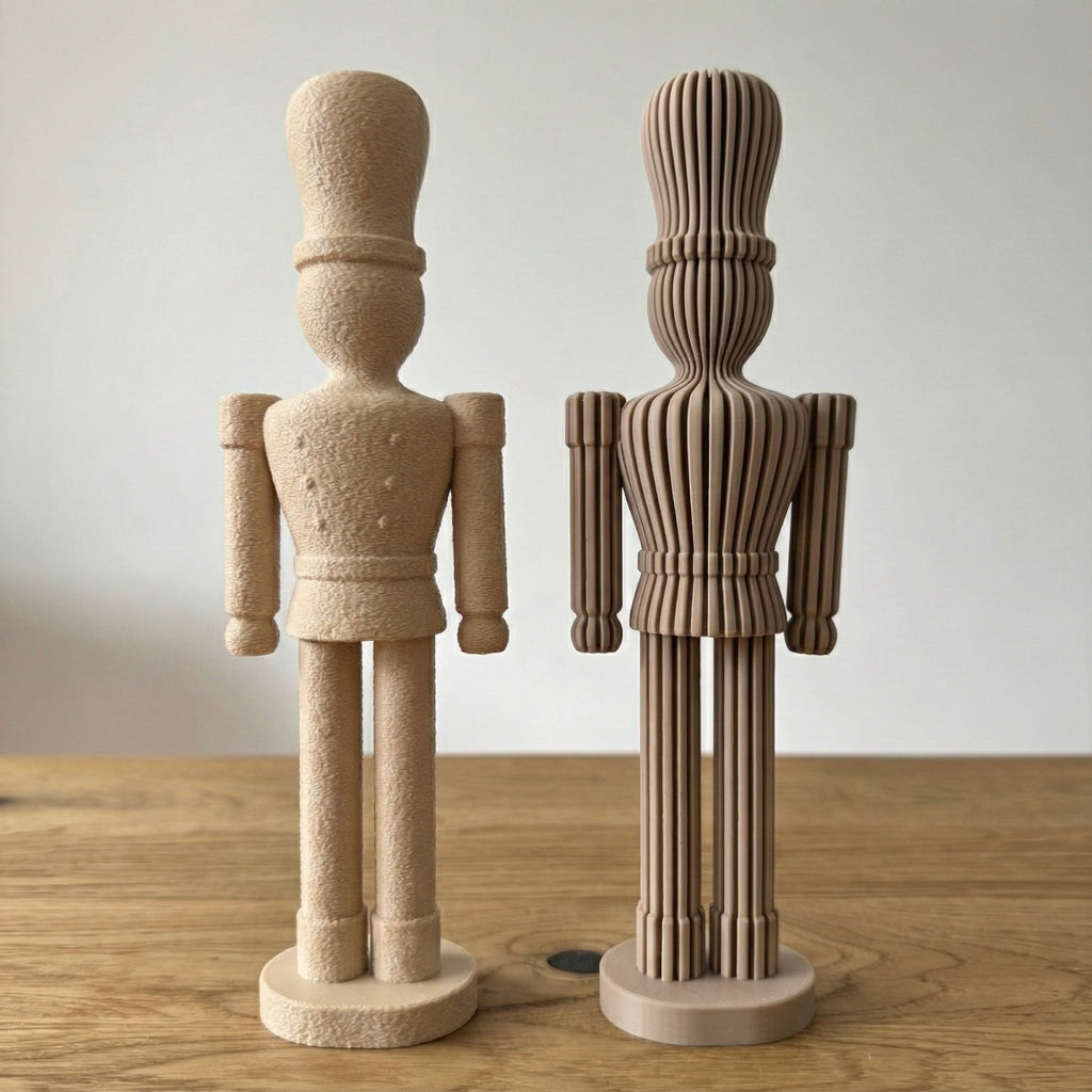 Nussknacker im Japandi Design