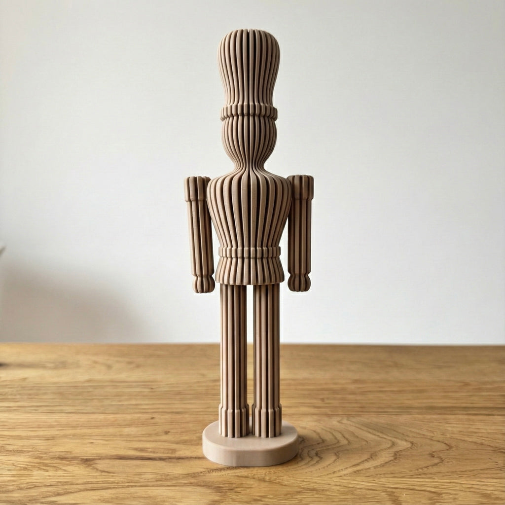 Nussknacker im Japandi Design