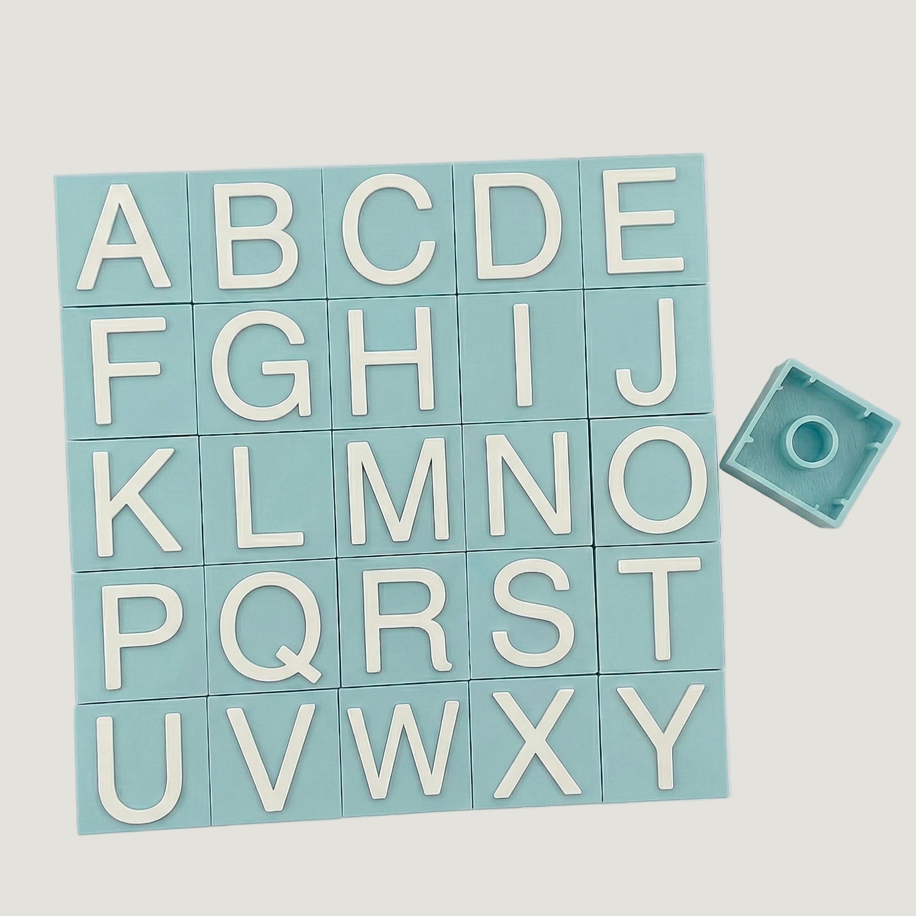 Klemmbuchstaben / Klemmbausteine Alphabet 26 Teile