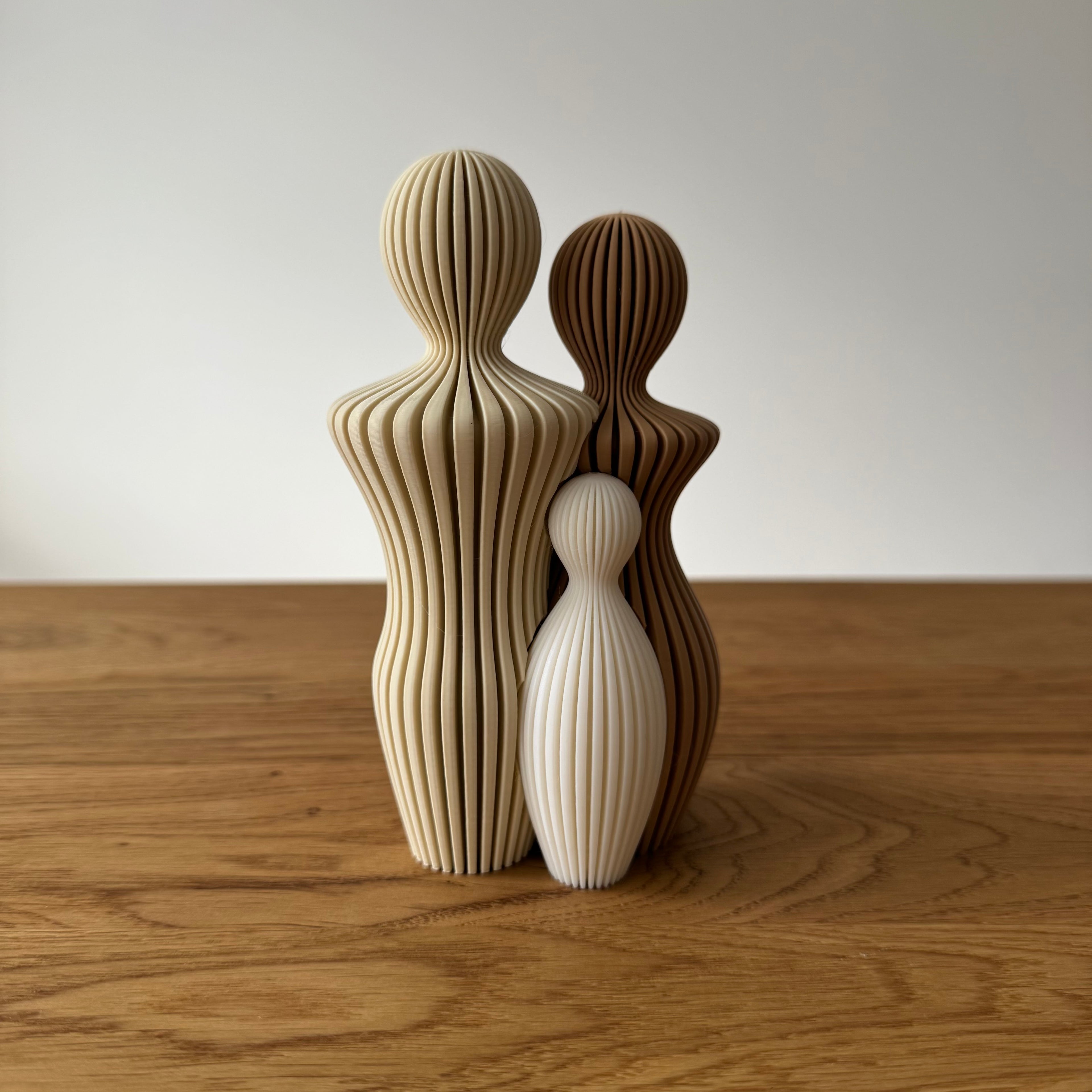 Figuren - Familie mit 1-4 Kindern